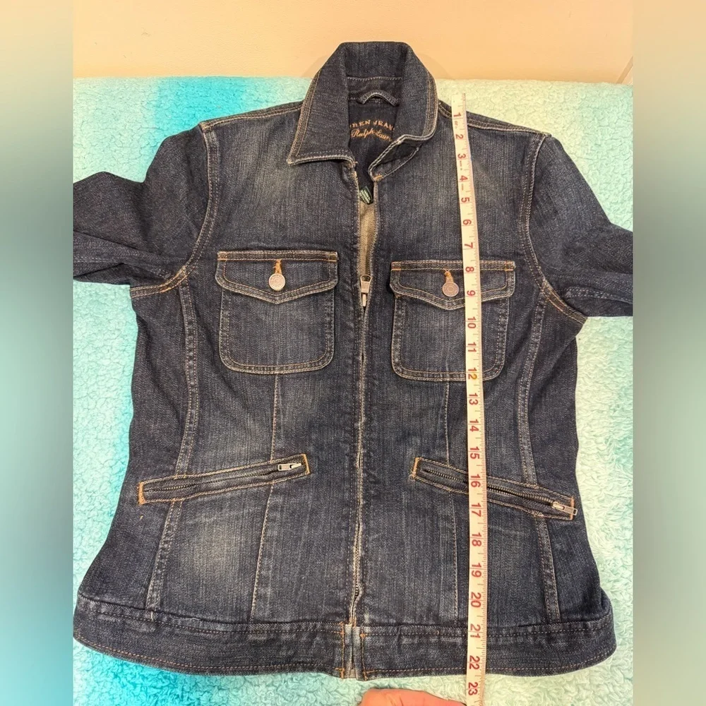 🔥Ralph Lauren Denim Blue Women's Jacket🔥 - Picture 4 of 4